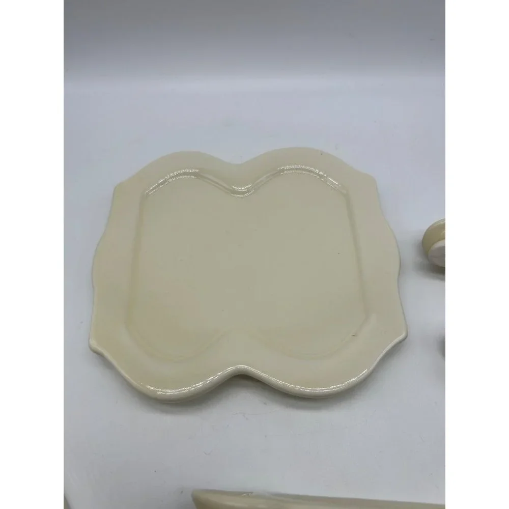 Restoration Hardware Teapot, Creamer and Tray 